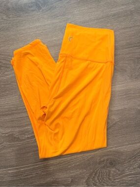 ZYIA Orange Activewear Leggings